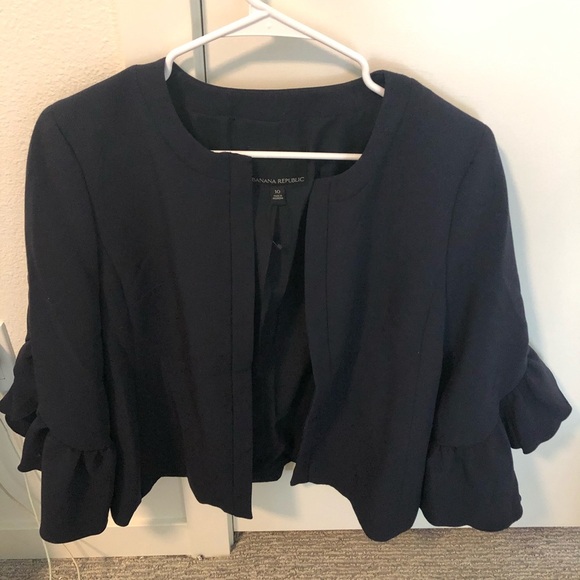 Banana Republic blazer with 3/4 sleeves - Picture 1 of 4